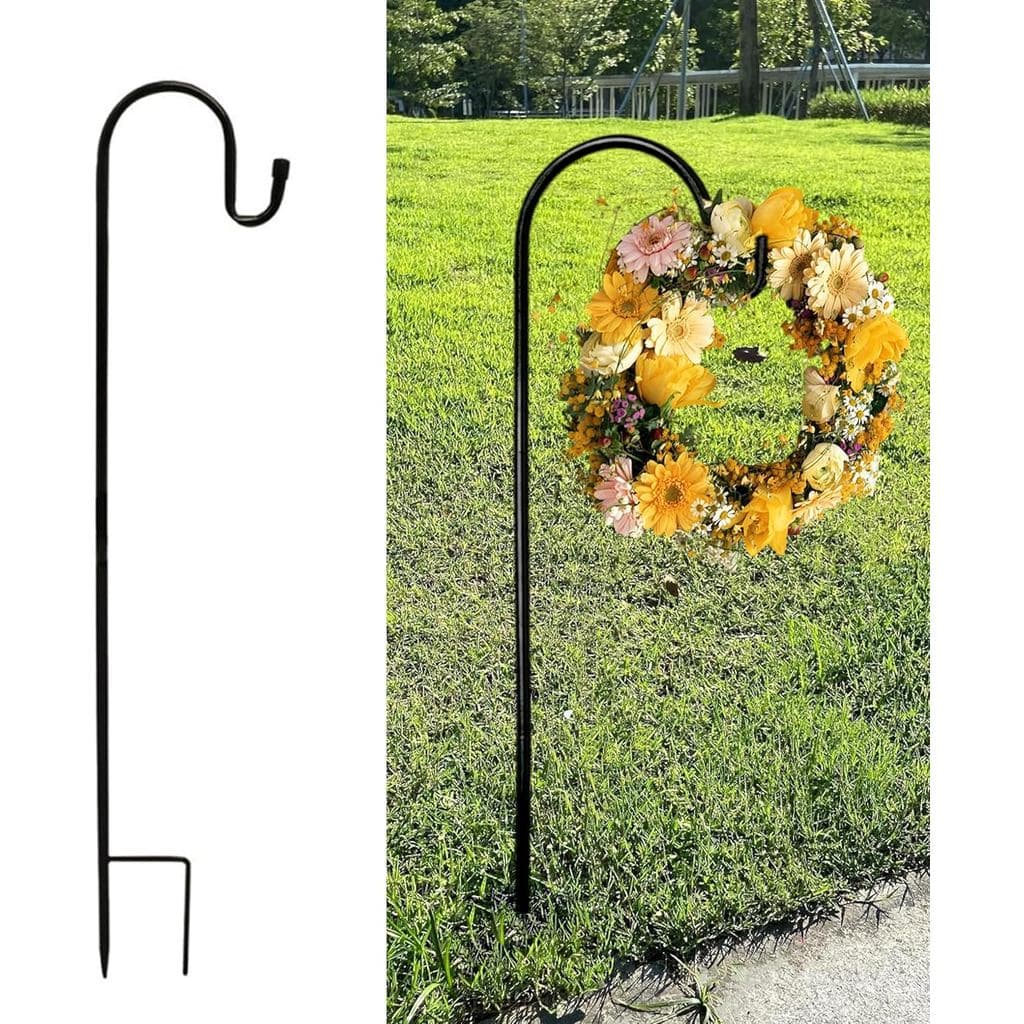Suporte para Guirlanda de Cemitério para Instalação no Solo, Suporte para Guirlanda de Lápide de Natal, Suporte Reef, Su