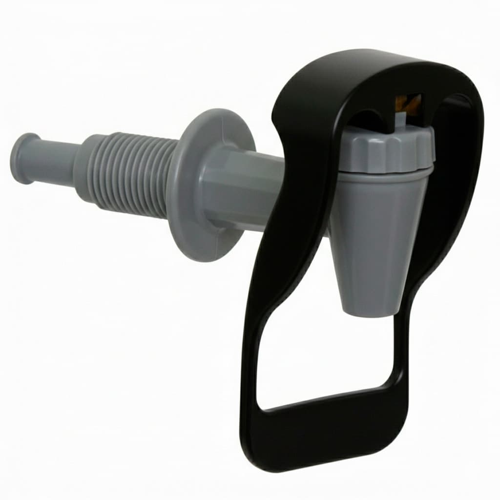 Torneira Para Bebedouro Semi Automática Gmold Com Niple E Kit Completo De Vedação Polipropileno Atóxico