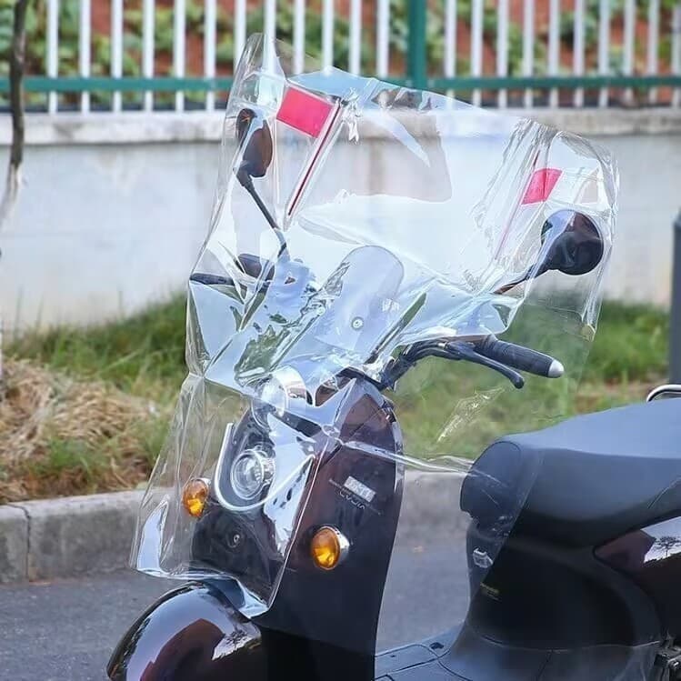 Suporte de dossel ao redor, pequeno veículo elétrico, pára-brisa, motocicleta, Universal, Scooter, triciclo, protetor so