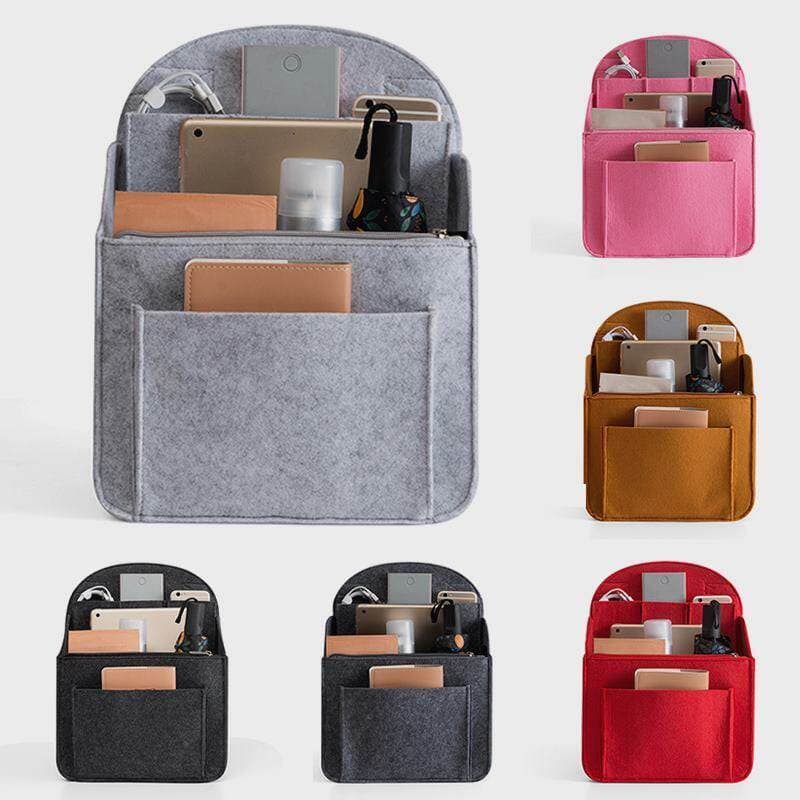 Mochila forro interno saco mochila compartimento forro saco de escola suporte organizador saco de grande capacidade saco