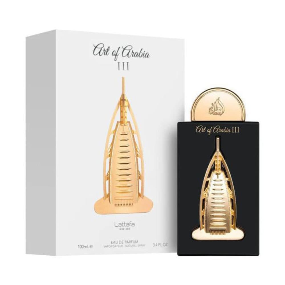 Perfume Lattafa Pride Art Of Arabia III Eau de Parfum Unissex 100ML - Novo