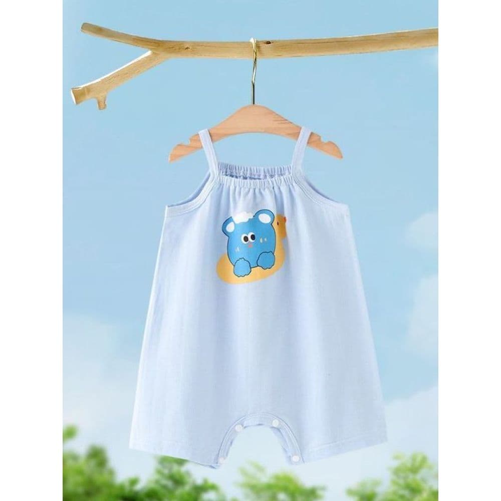 Bebê verão macacão bebê fino recém-nascido sem mangas roupas camisola macacão colete das crianças pijamas