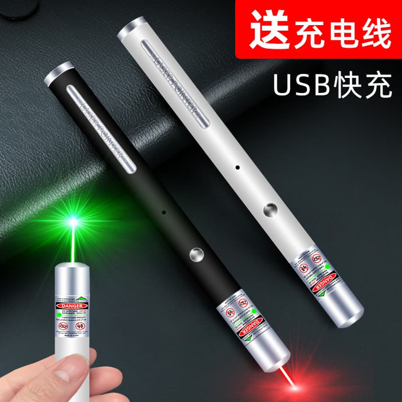 Caneta laser luz laser luz forte lanterna laser infravermelha de longo alcance luz laser luz verde estrela visualização