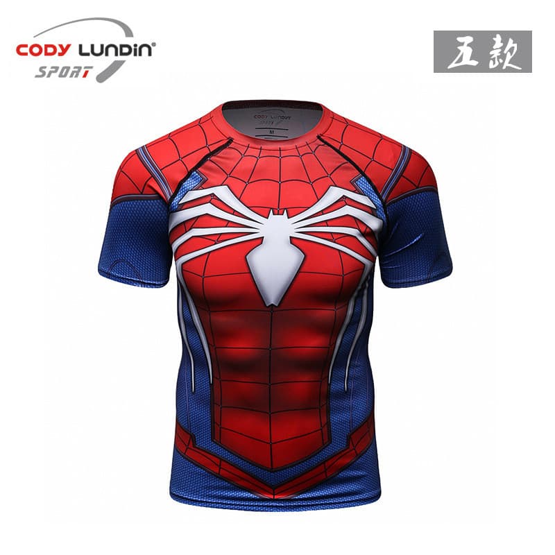 Cross-Border novo estilo roupas de Fitness masculino de secagem rápida suor-Wicking roupas de manga curta correndo T