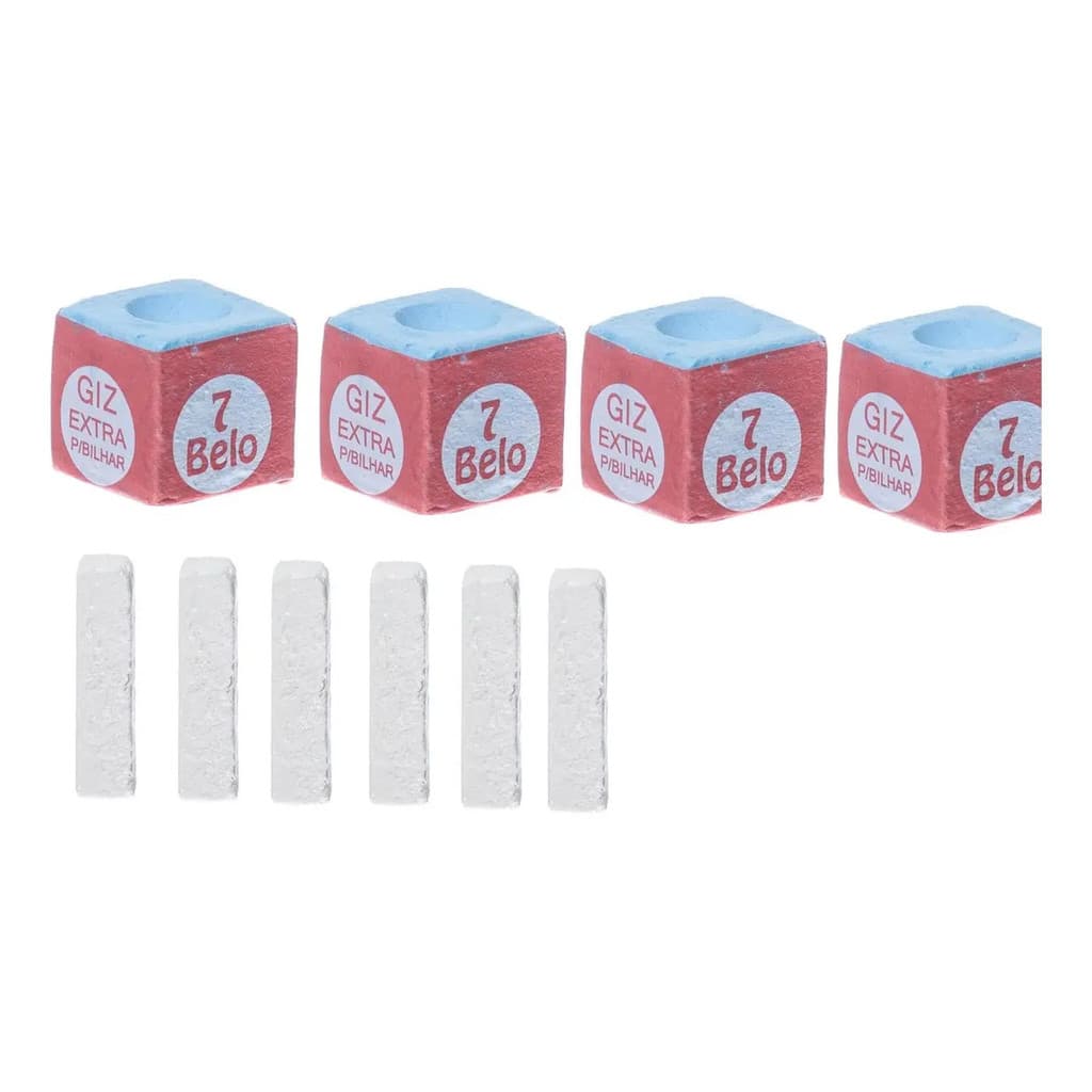 Kit Giz Com 4 Azuis E 6 Brancos