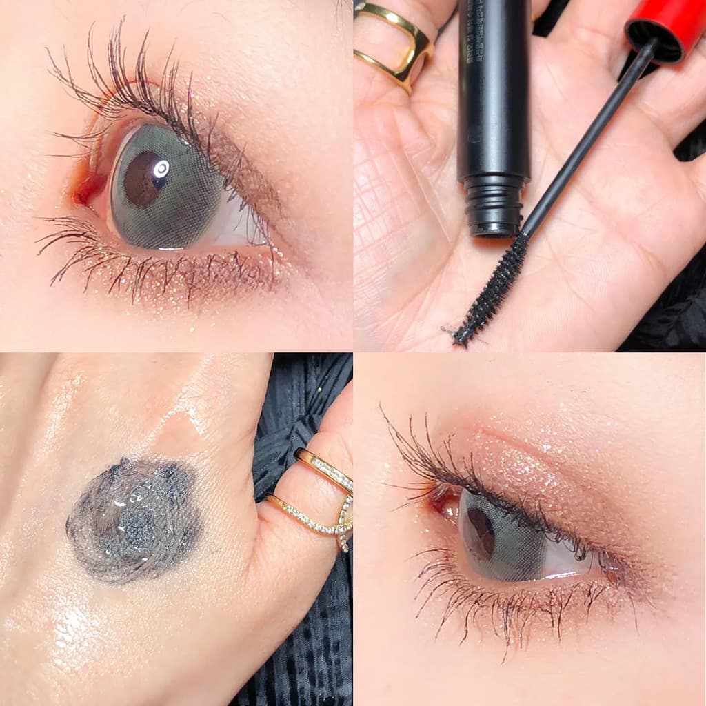 C clio clio rímel à prova dwaterproof água alongamento Natural ondulação grosso não manchado pequena cabeça escova cílio