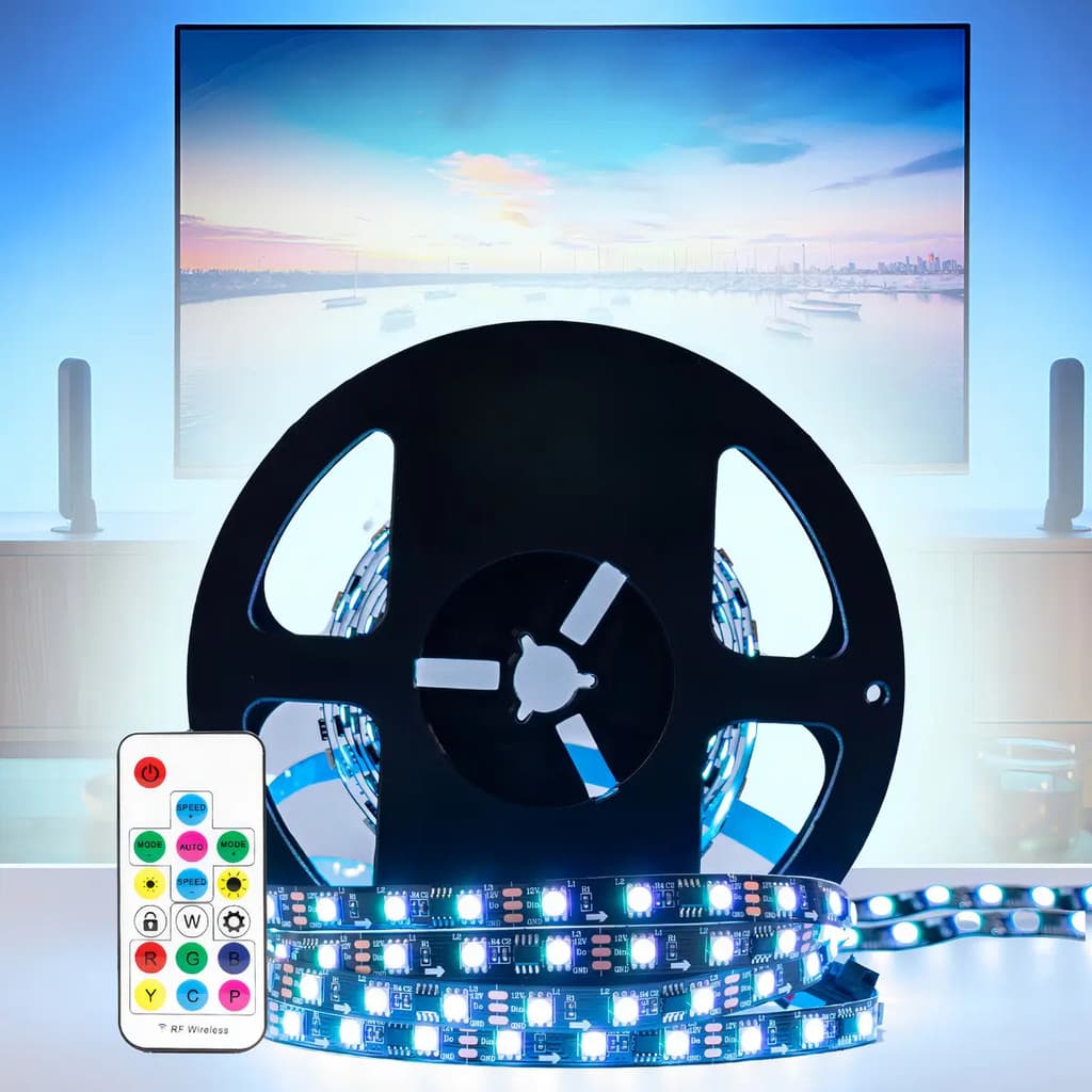 Fita Led Digital 12V 5m WS2811 IP20/IP67 Endereçável Alto-brilho Tira de LED