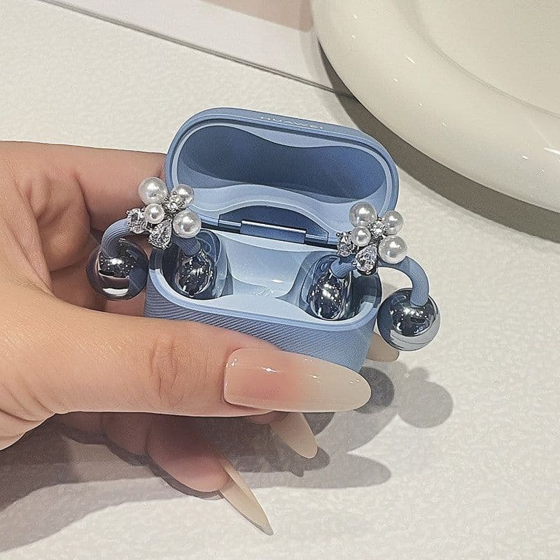 Freeclip1/2 geração requintado All-Match doce pérola fone de ouvido fivela diamante clipe de orelha brinco acessórios ni