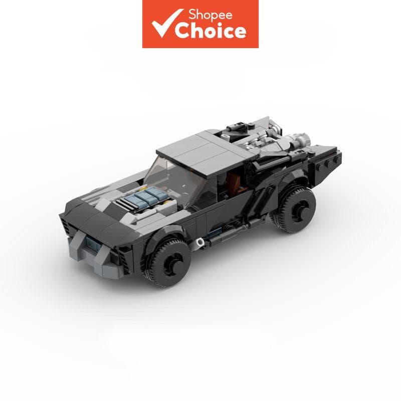 MOC Batmóvel O Batman Blocos De Construção Modelo De Carro Esportivo Brinquedo De Tijolo Colecionável Presente 416 Pcs