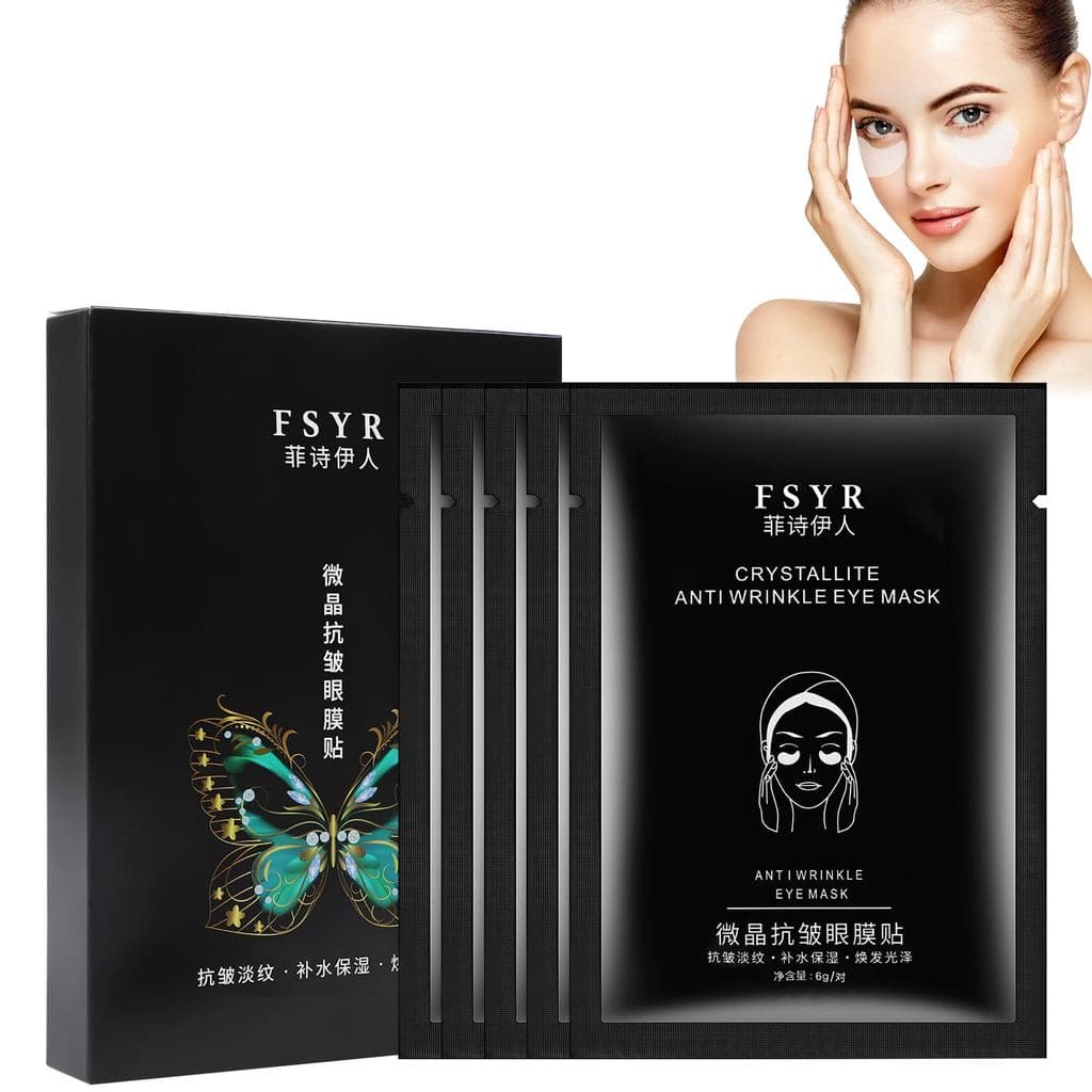 5 adesivos instantâneos para nutrição facial e remoção de rugas, adesivos anti-rugas para olhos, rosto e testa, fita ade
