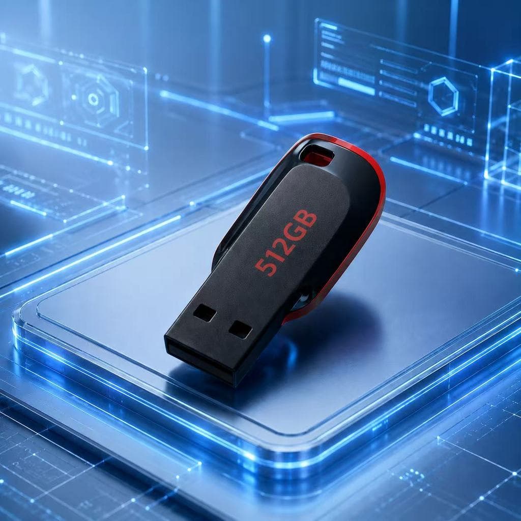 Pendrive 512GB/256GB/ 64GB/128GB USB 2.0 Alta Velocidade Armazenamento Seguro