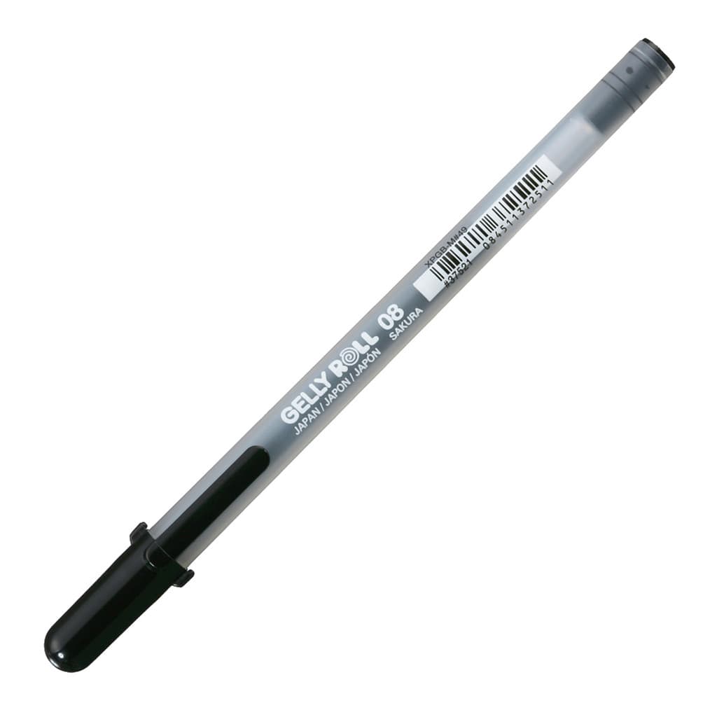 Caneta Gel Sakura Gelly Roll 08 Preta