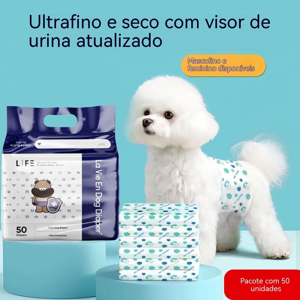 Fraldas Para Cachorro Cães Masculinos , Animais De Estimação De Pelúcia E Pequenos , Calças De Segurança Perí