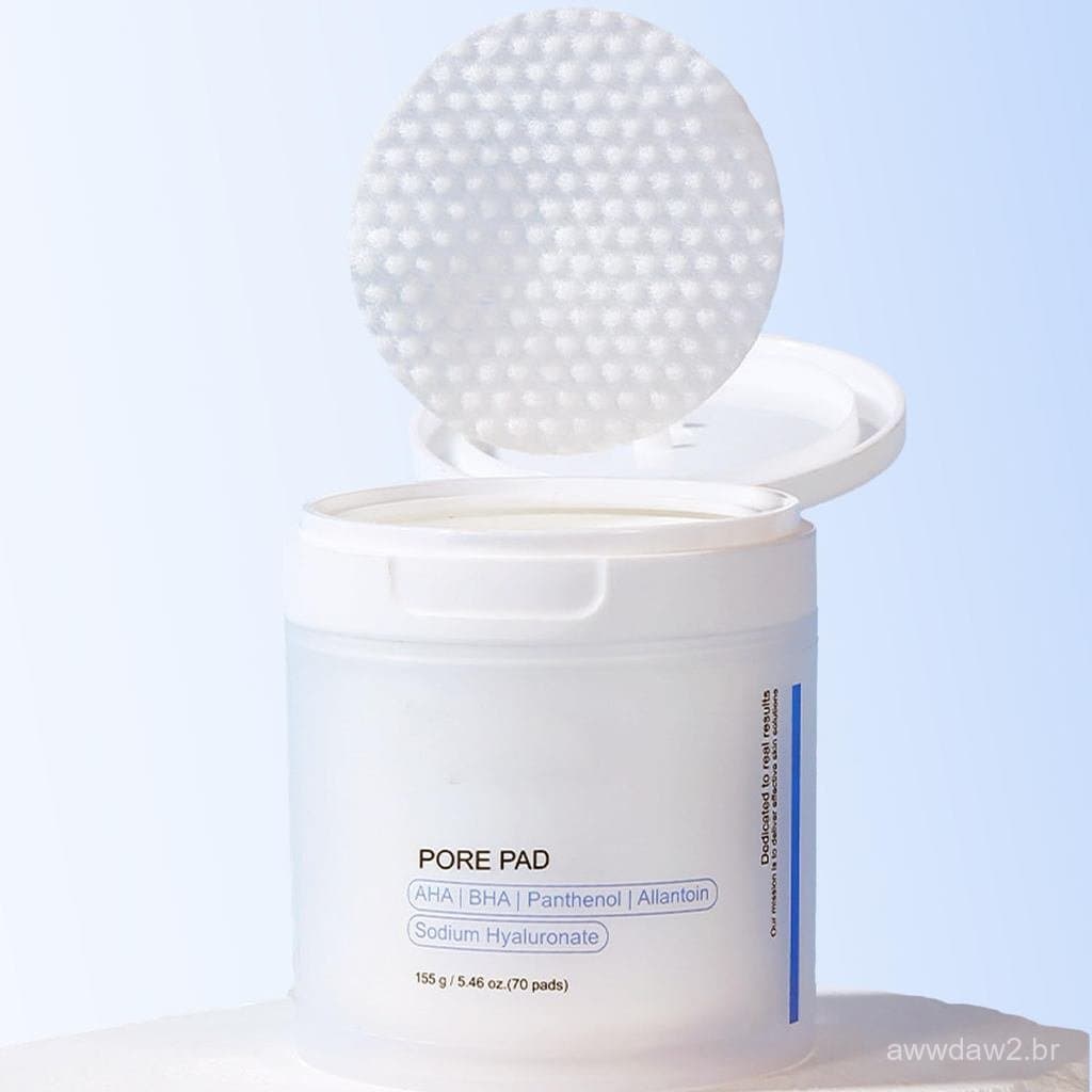 Pore Texure Pad - 70 Unidades (5.46oz), AHA & BHA, Refinamento Profundo e dos Poros, Discos Esfoliantes Pore Fresh para