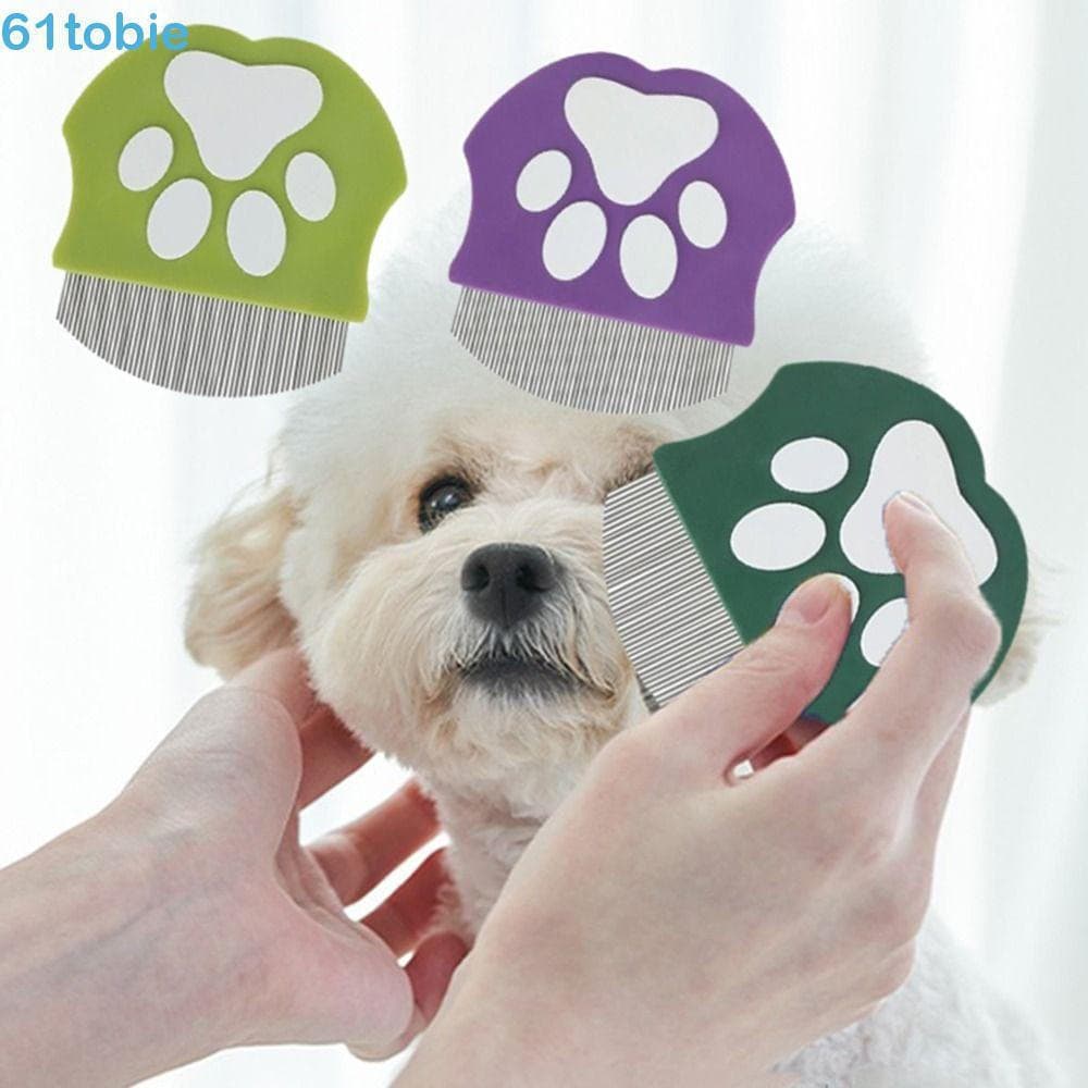 Pente Para Cuidados Com Animais De Estimação TOBIE , Escova Profissional Portátil Desembaraçar , Mini Curvo De Massagem