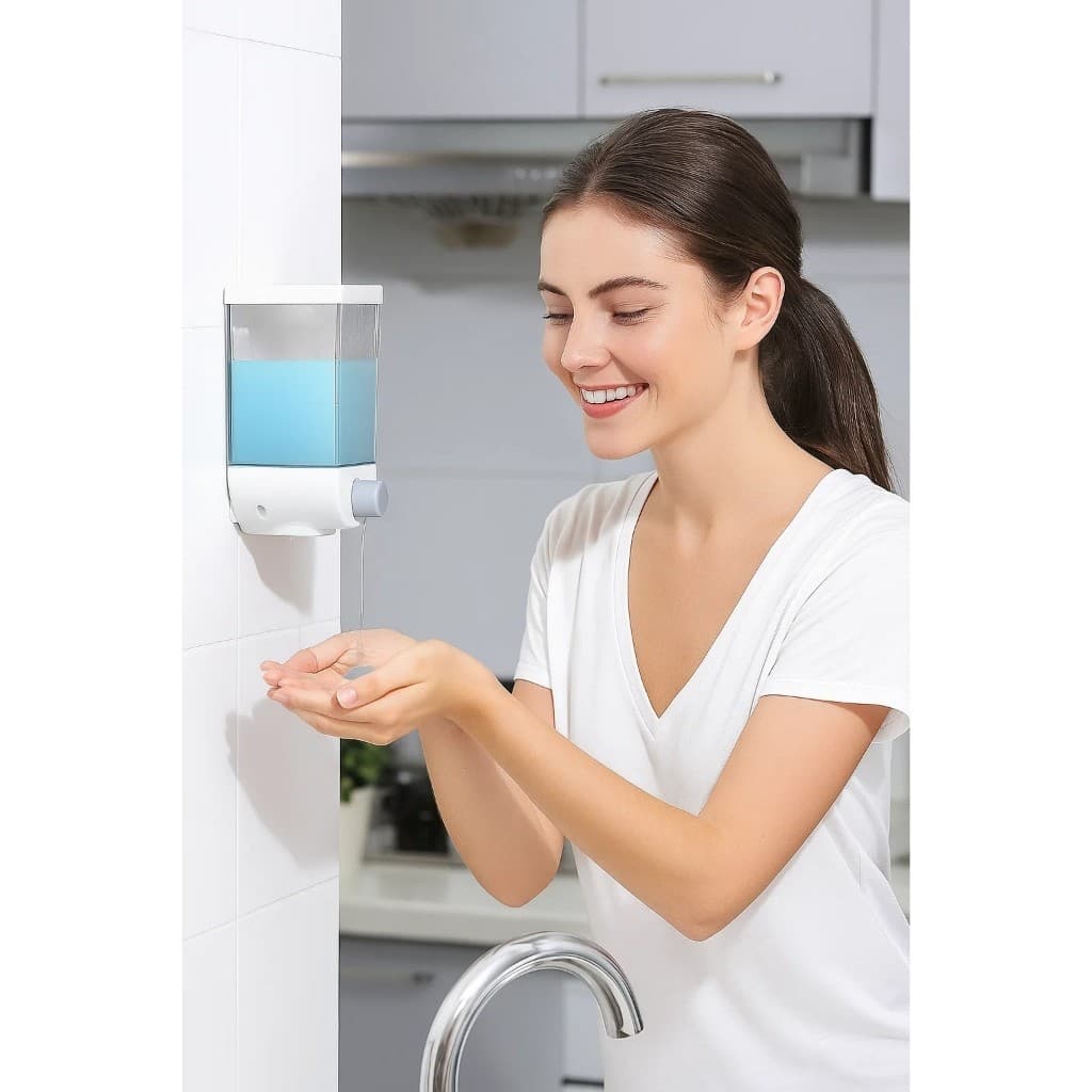 Dispenser organizador suspenso 1500ml multiuso cozinha armazenamento prático