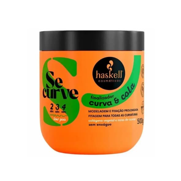 Finalizador curva e cola 500g - haskell
