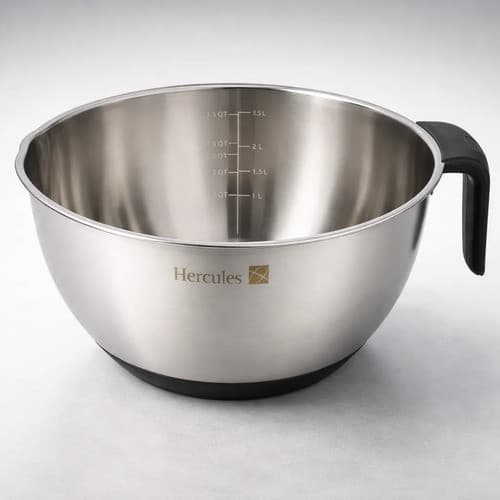 Bowl Medidor Com Alça 20cm Aço Inox Hercules