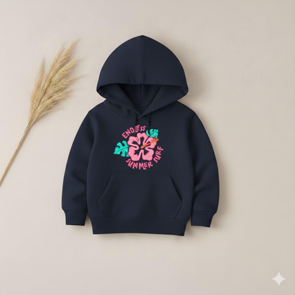 Moletom infantil e juvenil meninas endless blusa de frio canguru premium