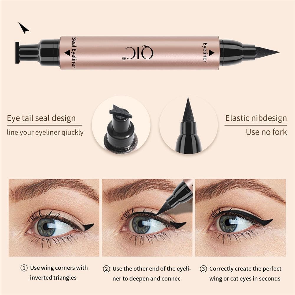 Caneta Delineadora Líquida Com Carimbo Colorido Waproof Fast Dry