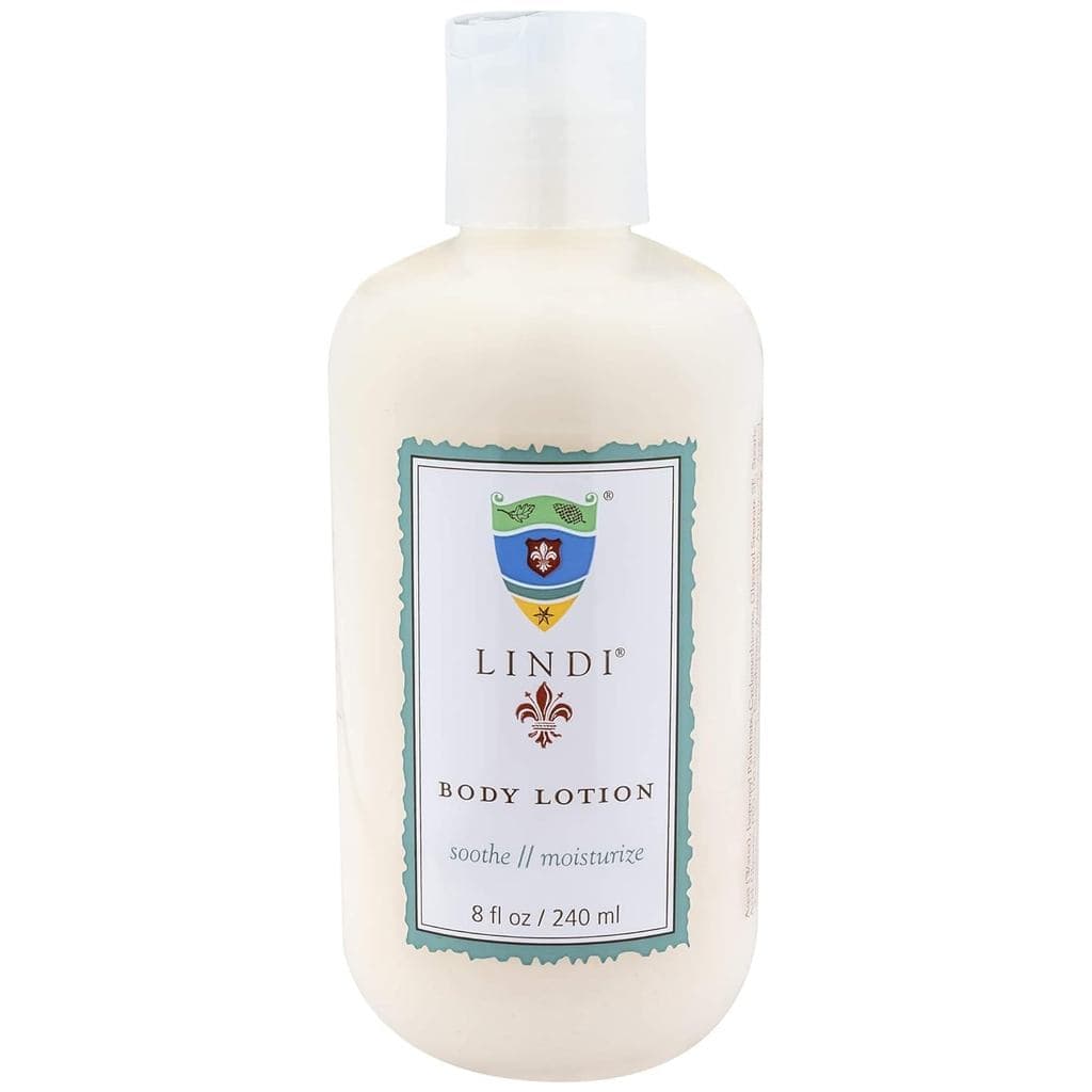 Loção Corporal LINDI SKIN para Pele Sensível - Nutre a Pele e Previne a Perda de Umidade com Antioxidantes e Ingrediente