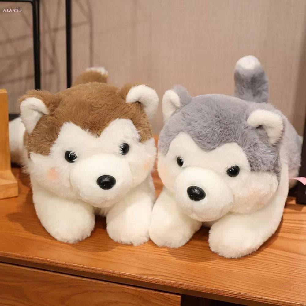 Brinquedo De Pelúcia ADAMES Husky , Boneca Para Cachorro De Estimação , Macio De Desenho Animado Kawaii