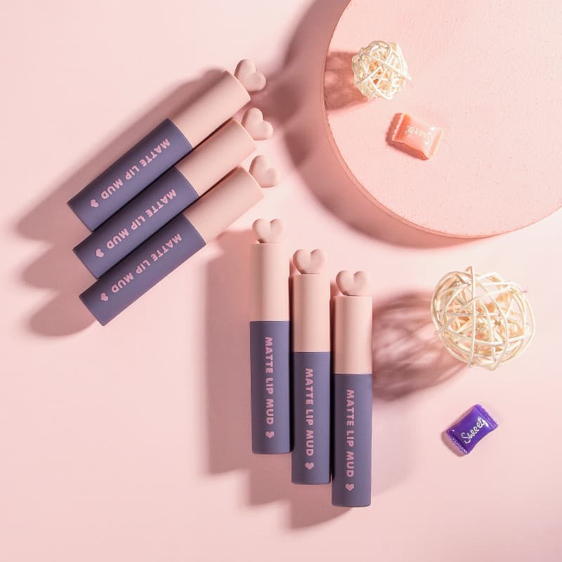 Hengfang Matte Matte Air Lip Mud Novo Produto Influenciador Mesmo Estilo Batom Veludo Batom Não É Fácil de Estudantes Ba