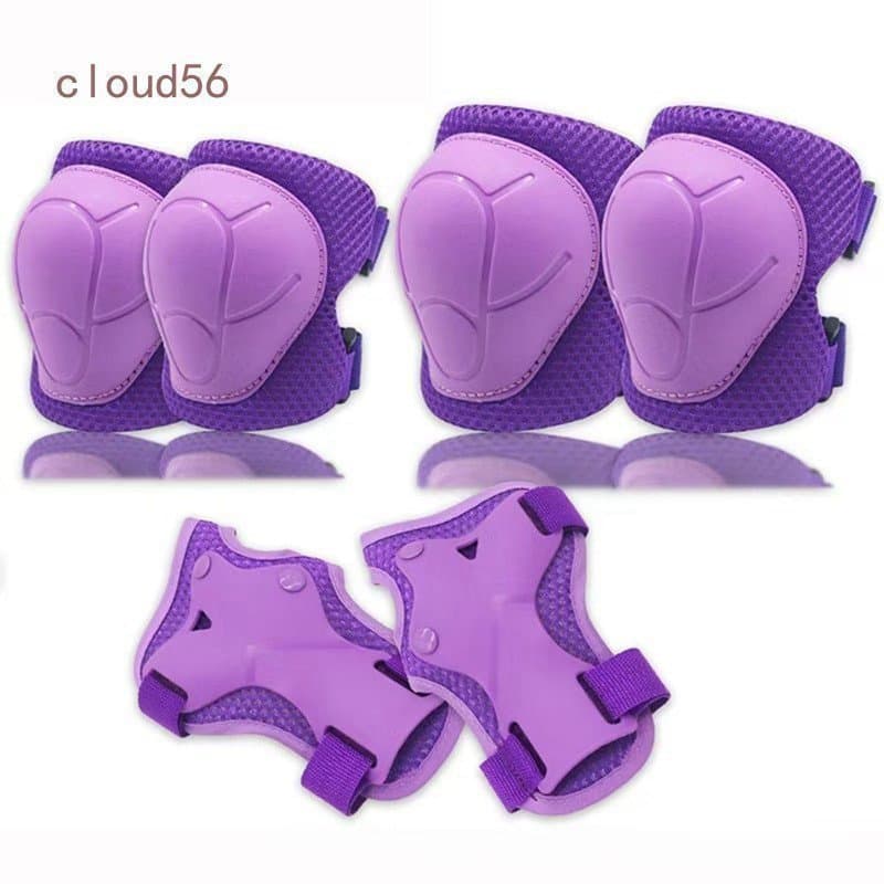BH 6 Peças De Joelheiras E Cotoveleiras Para Crianças , Protetor De Pulso Adequado Patinação , Bicicletas Skates