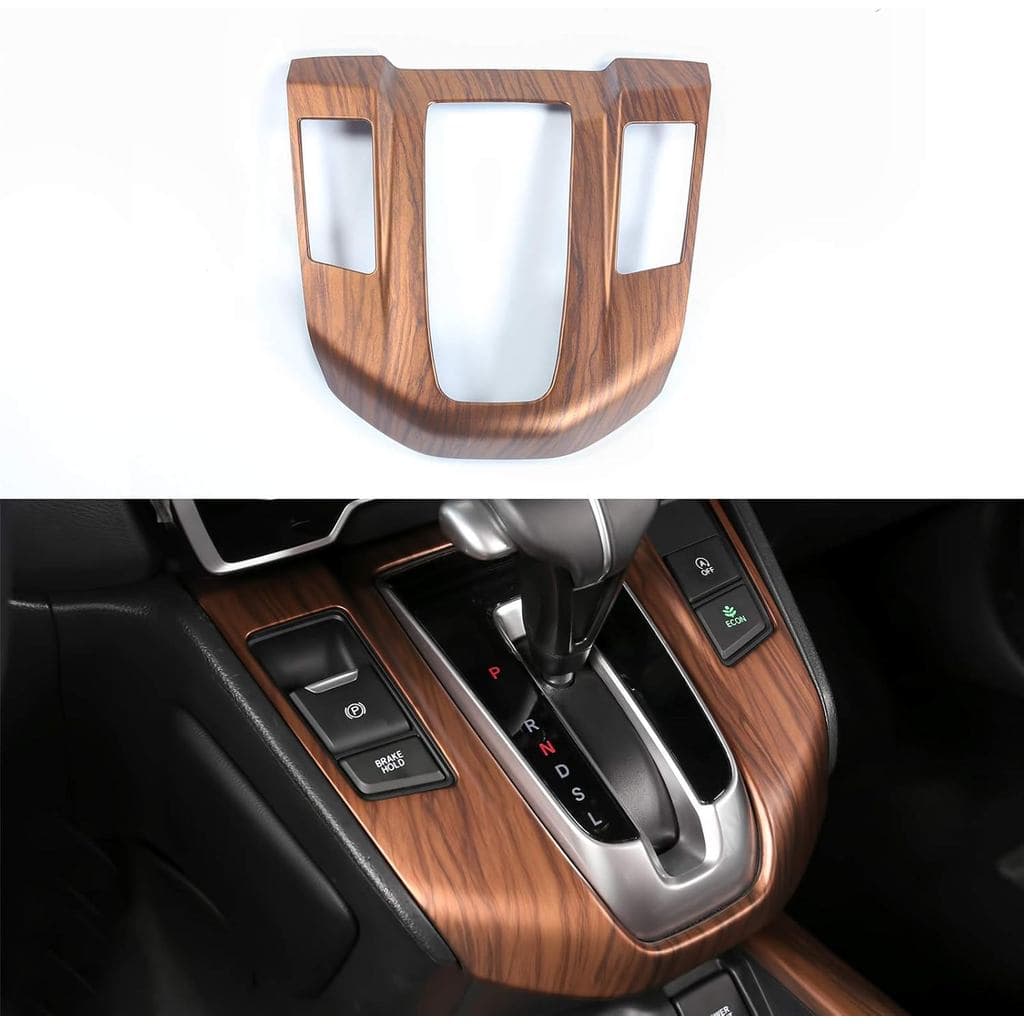 AntBooBoo para Honda CRV, Painel da Caixa de Câmbio, Acabamento Interno em Madeira de Pêssego, Moldura para CR-V 2022 20