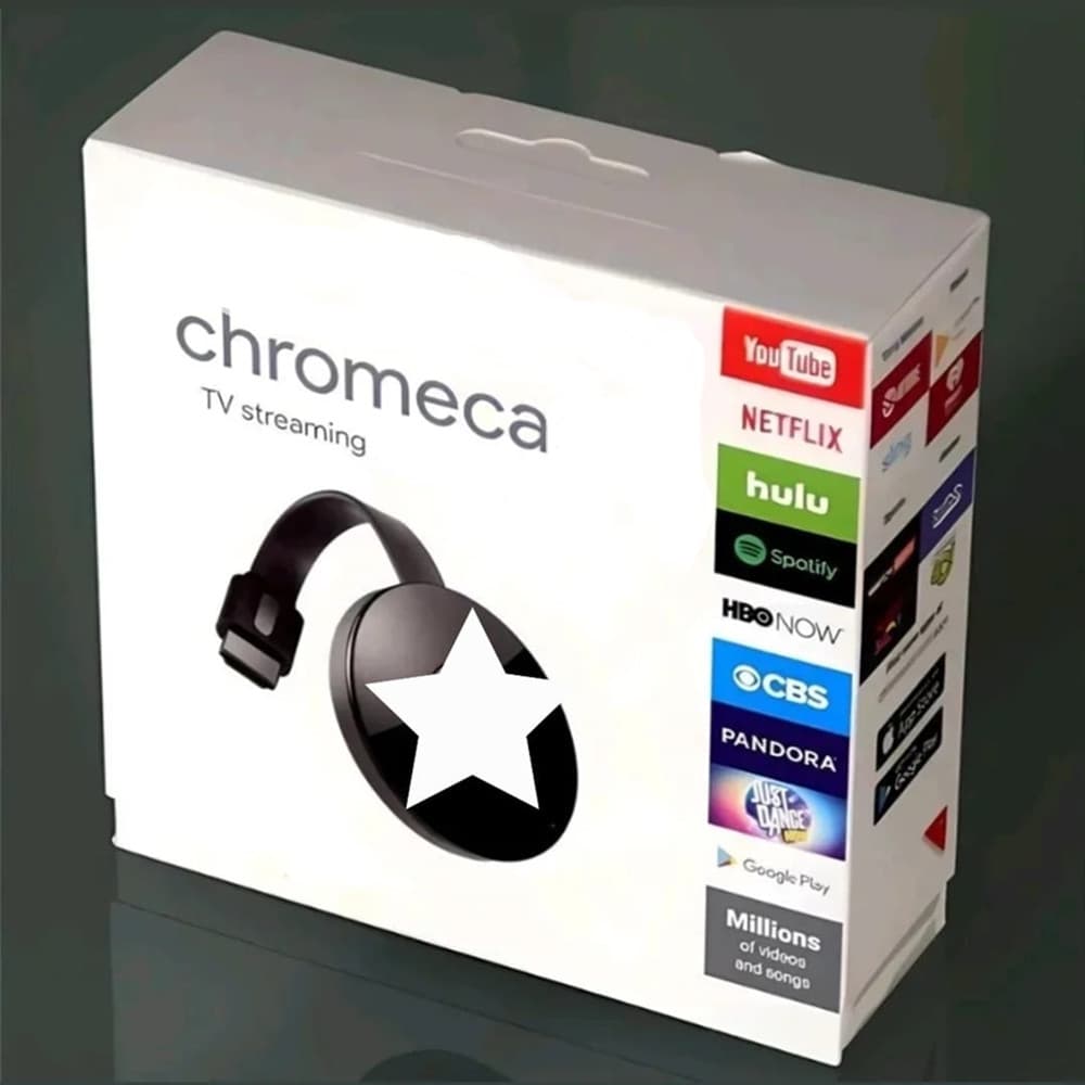 chromeca dispositivo de espelhamento de tela de marca generica