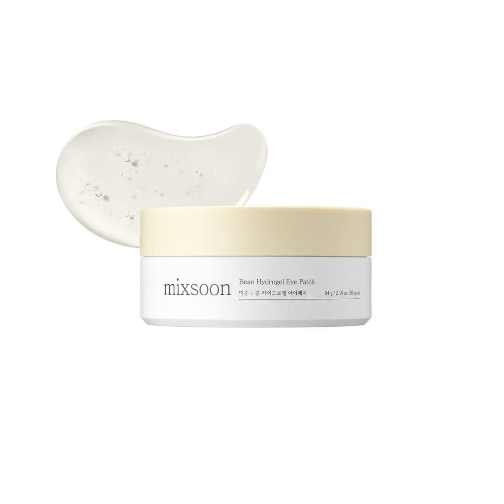 mixsoonBeanHydrogelEyePatch84g/2.96oz. (30 pares) Patches Coreanos para Cuidado dos Olhos, Hidratantes e Iluminadores, E