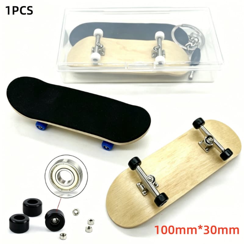 Skate De Dedo De Bordo Profissional 30mm Item De Presente De Brinquedo Criativo Infantil