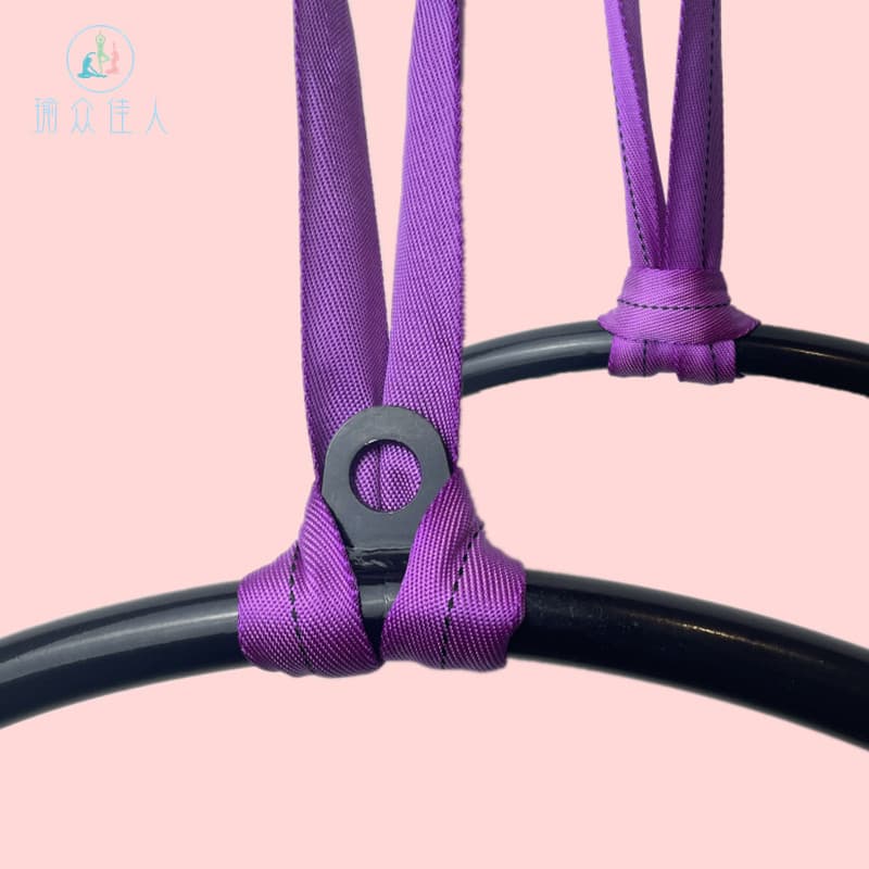 Cinto de extensão de anel de Yoga aéreo, suporte de carga doméstico, 2 toneladas, Bar, revista, estilingue, corda de cri
