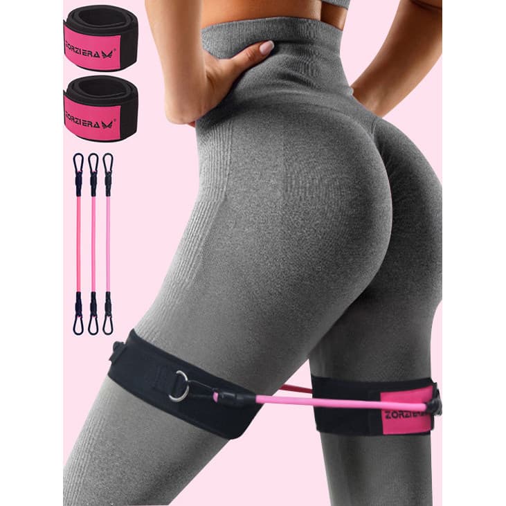ZORZI ERA pórtico quadro Fitness resistência banda hip treinamento cinta coxa fivela pêssego hip treinamento tensão torn