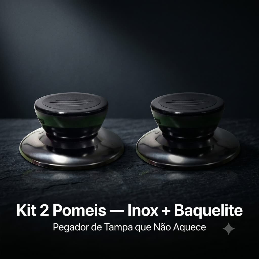 Pomel Pegador Puxador Tampa Panela Frigideira Caçarola Selecione Quantidade Conserto Ajuste