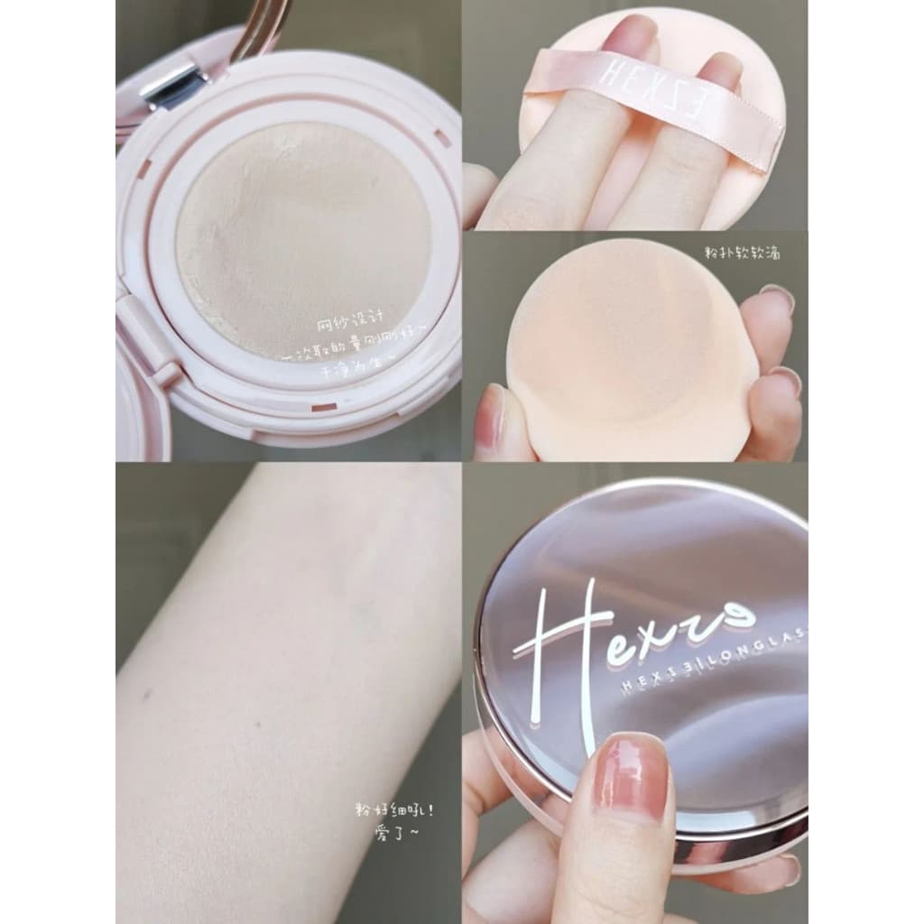 Han Xizhen Almofada Creme Corretivo Hidratante de Longa Duração Controle de Óleo Não-Take-Off BB Creme Pele Oleosa Pele