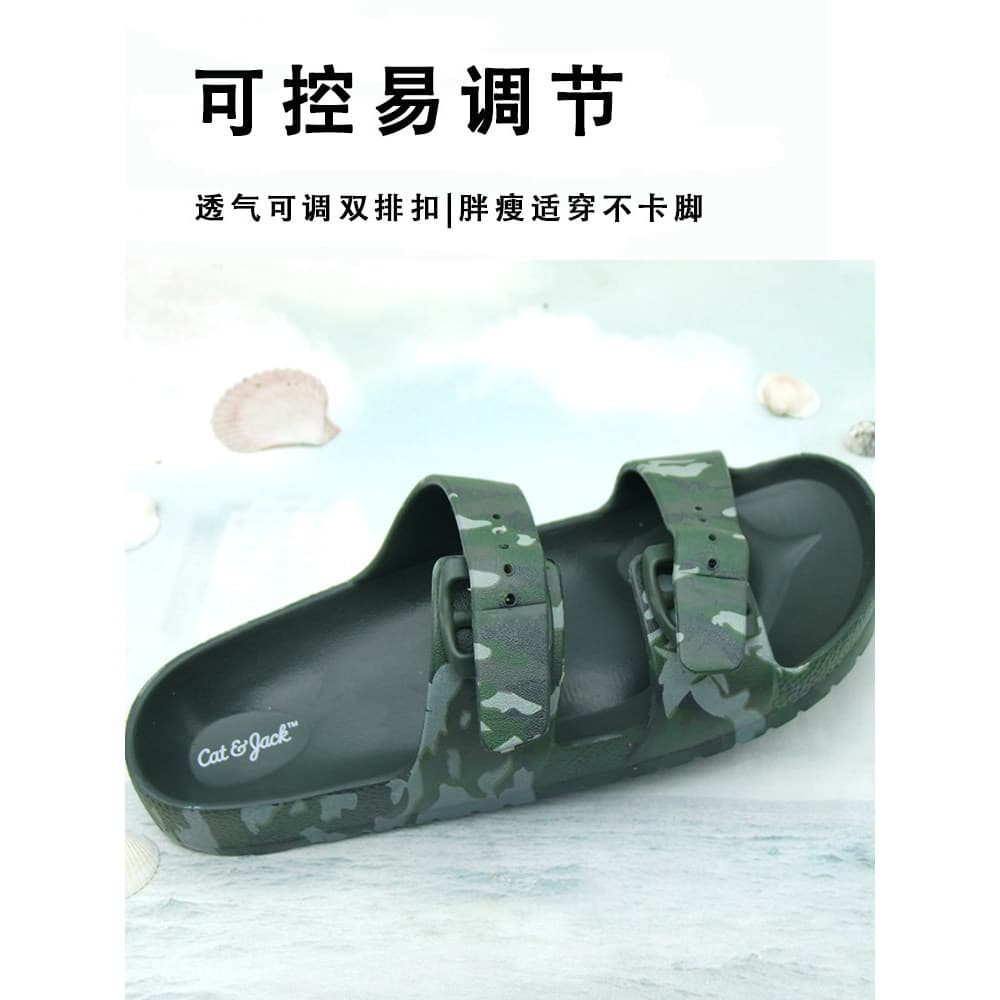 Comércio exterior senhoras pai-filho Flip-Flops EVA sola plana antiderrapante exterior usar sandálias macio confortável