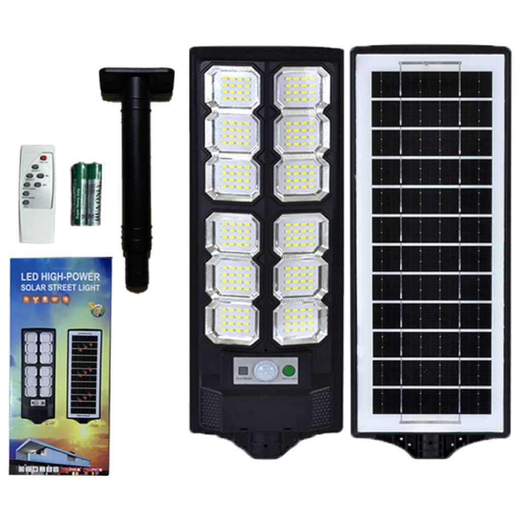 Luminária Solar LED Tipo Foguete – 12 Divisões de Alt - Novo Pronta Entrega Qualidade Superior