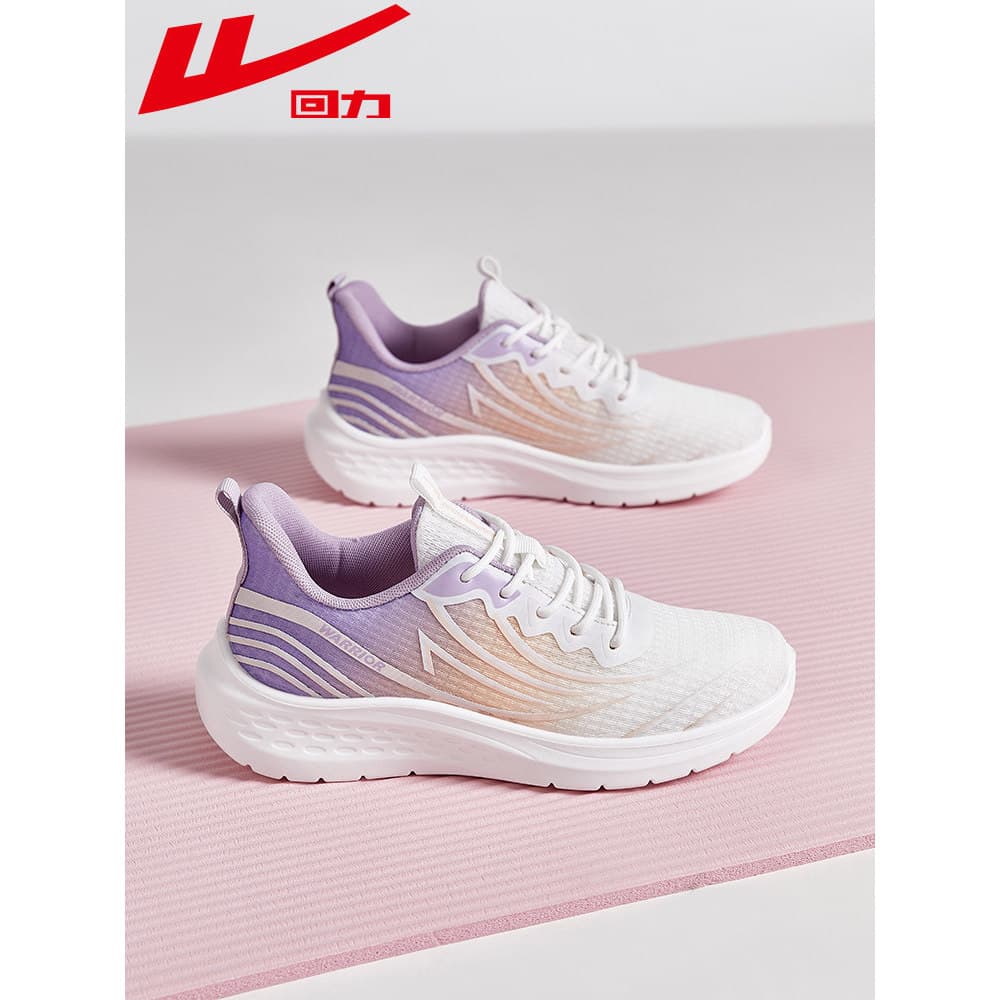 Puxar para trás sapatos femininos sapatos esportivos femininos 2024 primavera novo estilo malha respirável leve sola mac