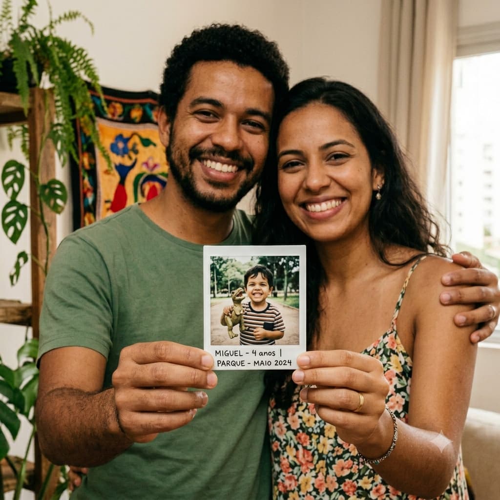 Kit Polaroid de 60 Fotos Revelação