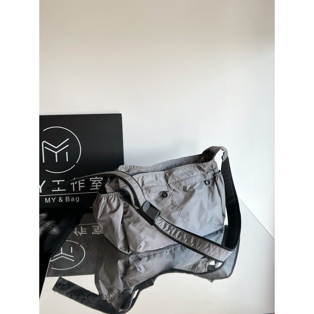 MY Bolsa de bolinho de grande capacidade em tecido Oxford à prova d'água Bolsa mensageiro Novo estilo All-Match Casual l