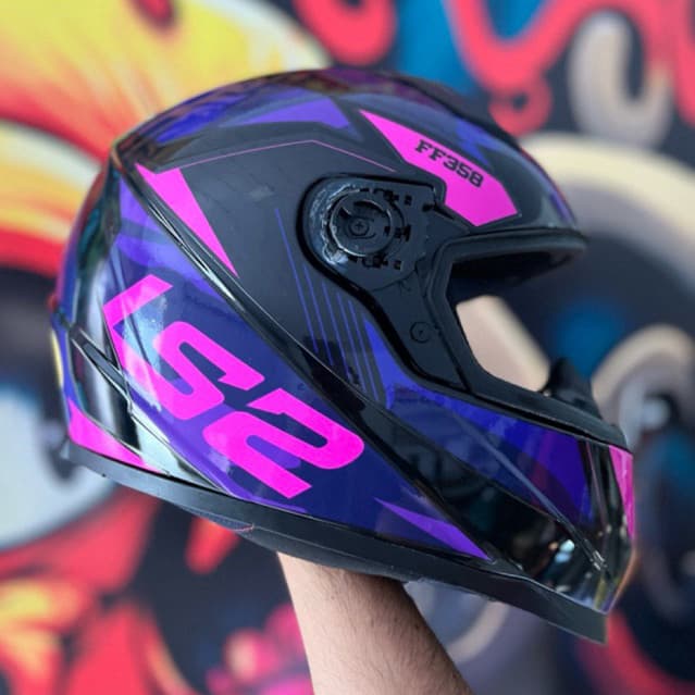 adesivos para capacete ls2 ff358  modelo tank
