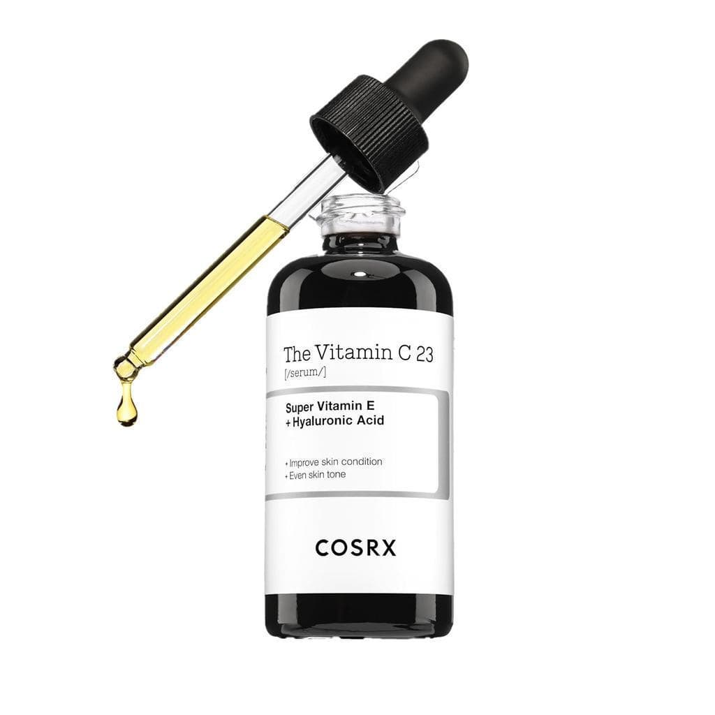 Essência COSRX Pure Vitamin C 23%, Vitamina E e ácido hialurônico, Sérum Facial Hidratante, Adequado para linhas finas e