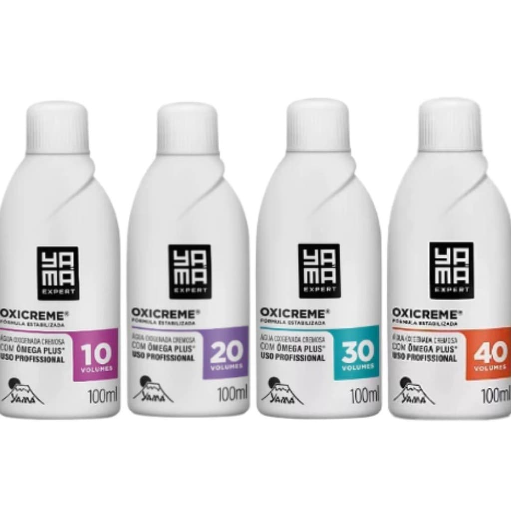 Água Oxigenada Yamá 60ml / 100ml - Escolha o Seu Volume - 10/20/30/40