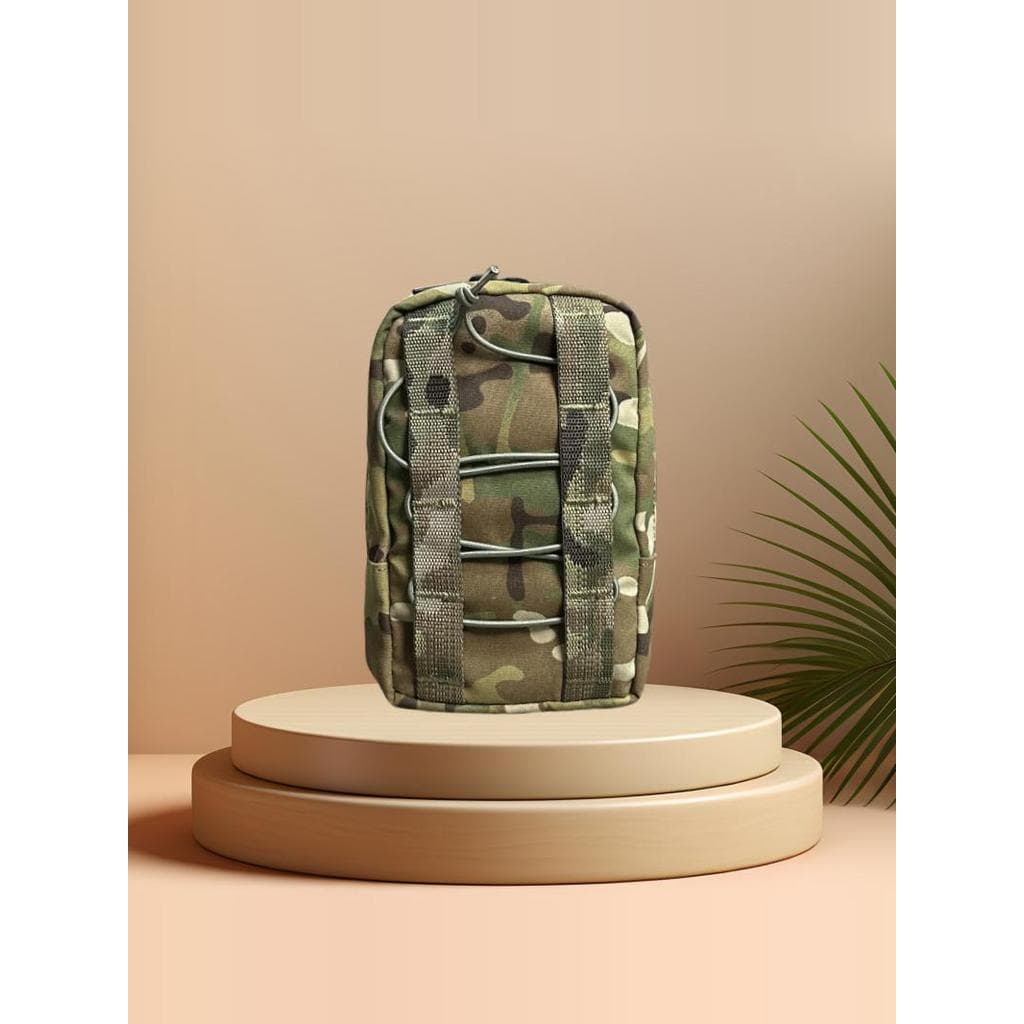 Equipamento de cinco irmãos meia lua saco lateral Vertical GP saco de artigos diversos camuflagem Molle Horizontal