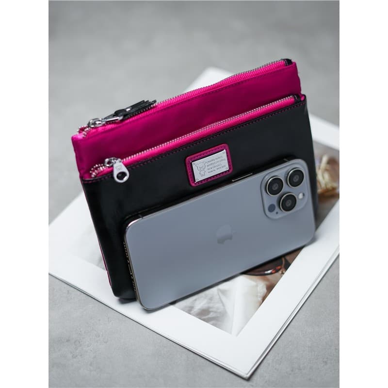 Multi-Purpose zíper embreagem bolsa feminina moda influenciador Oxford pano embreagem Millers bolsa de moedas bolsa