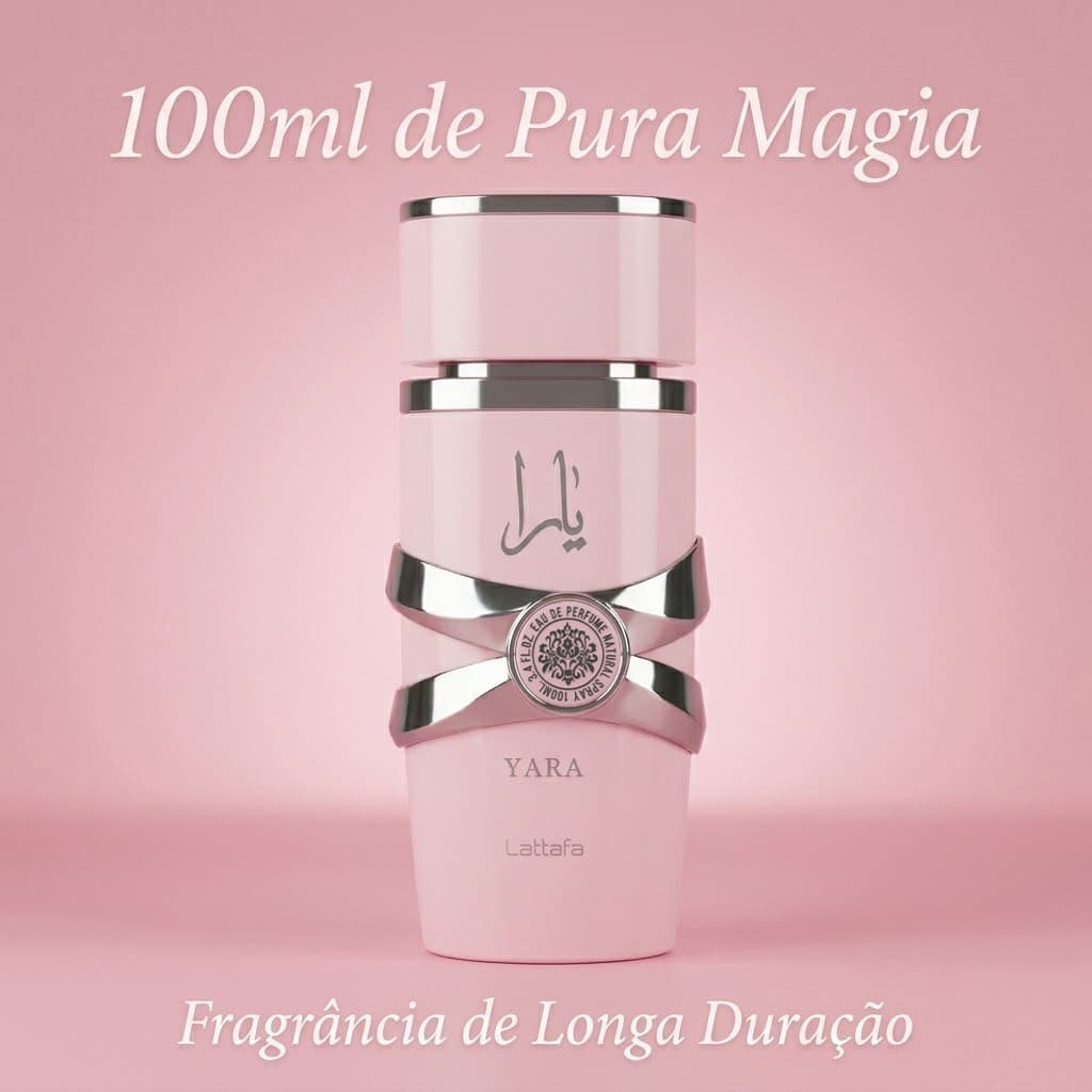Lattafa Yara EDP 100ml Perfume Feminino Original Doce e Elegante