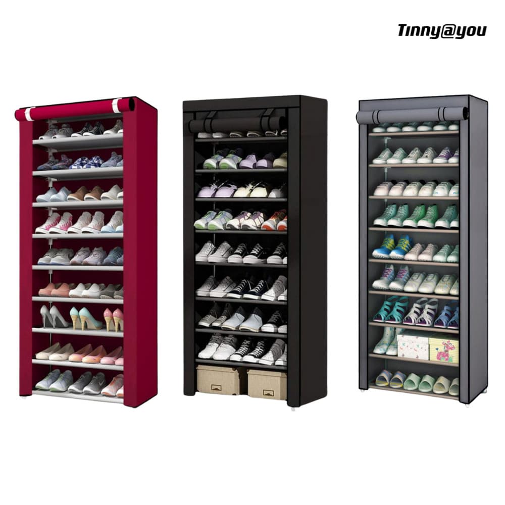 Sapateira Organizadora 9 Níveis Desmontável Porta 27 Pares Multiuso TINNY YOU