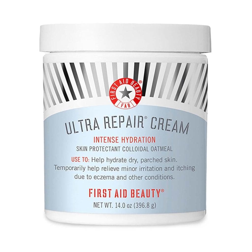 First Aid Beauty - Creme Ultra Repair, intensamente hidratante, com aveia coloidal mista, clinicamente comprovado para f