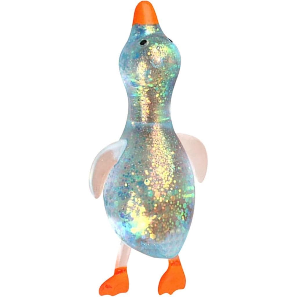 Bola Antiestresse de Pato Amarelo Fofo, Brinquedo Sensorial Ultra Macio com Textura de Massa, Squishy Pegajoso de Elevaç